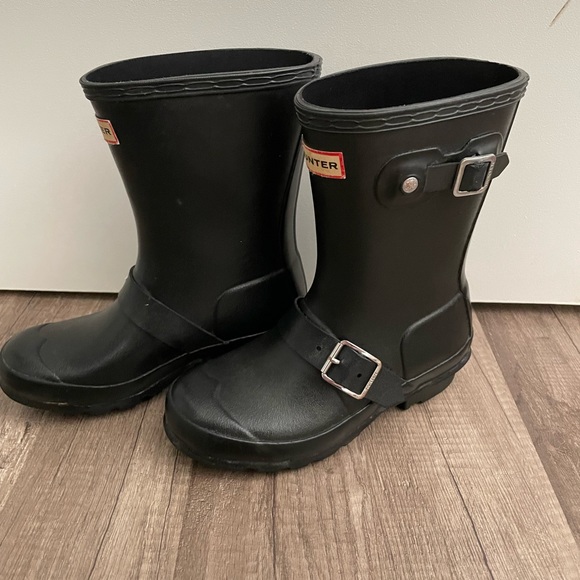 Unisex Hunter Kids Black Rain Boot - Picture 6 of 7